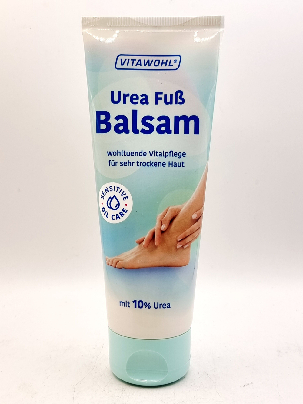 Бальзам для ног Vitawohl с 10% мочевиной для очень сухой кожи, без запаха, 75 мл (Германия)