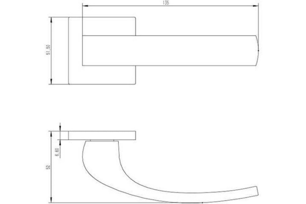 Ручка BUSSARE CANTO A-28-40 BLACK черный ACENO