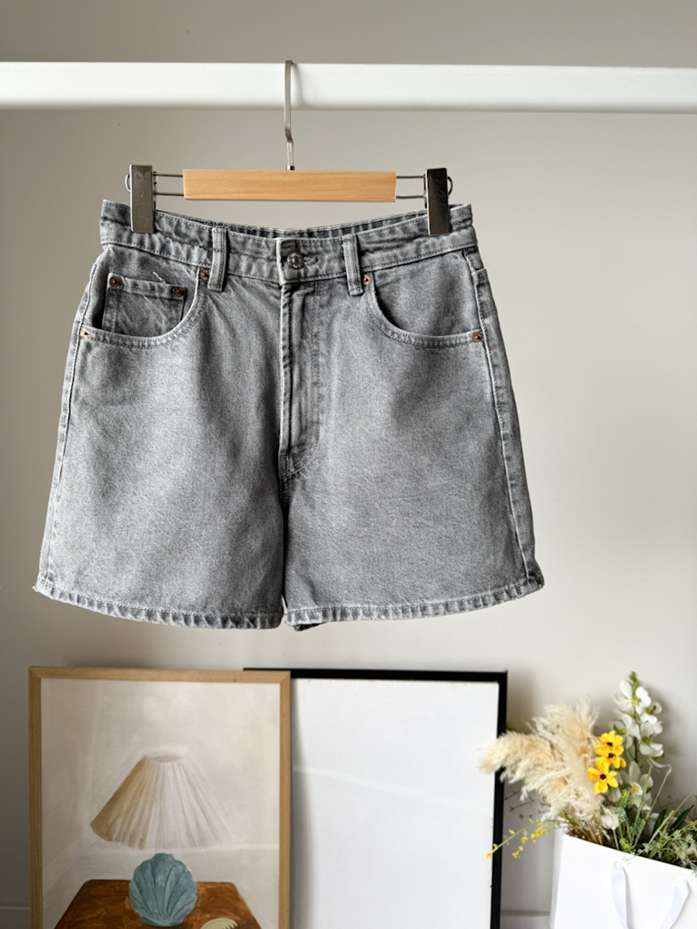 Джинсовые шорты Zara , M