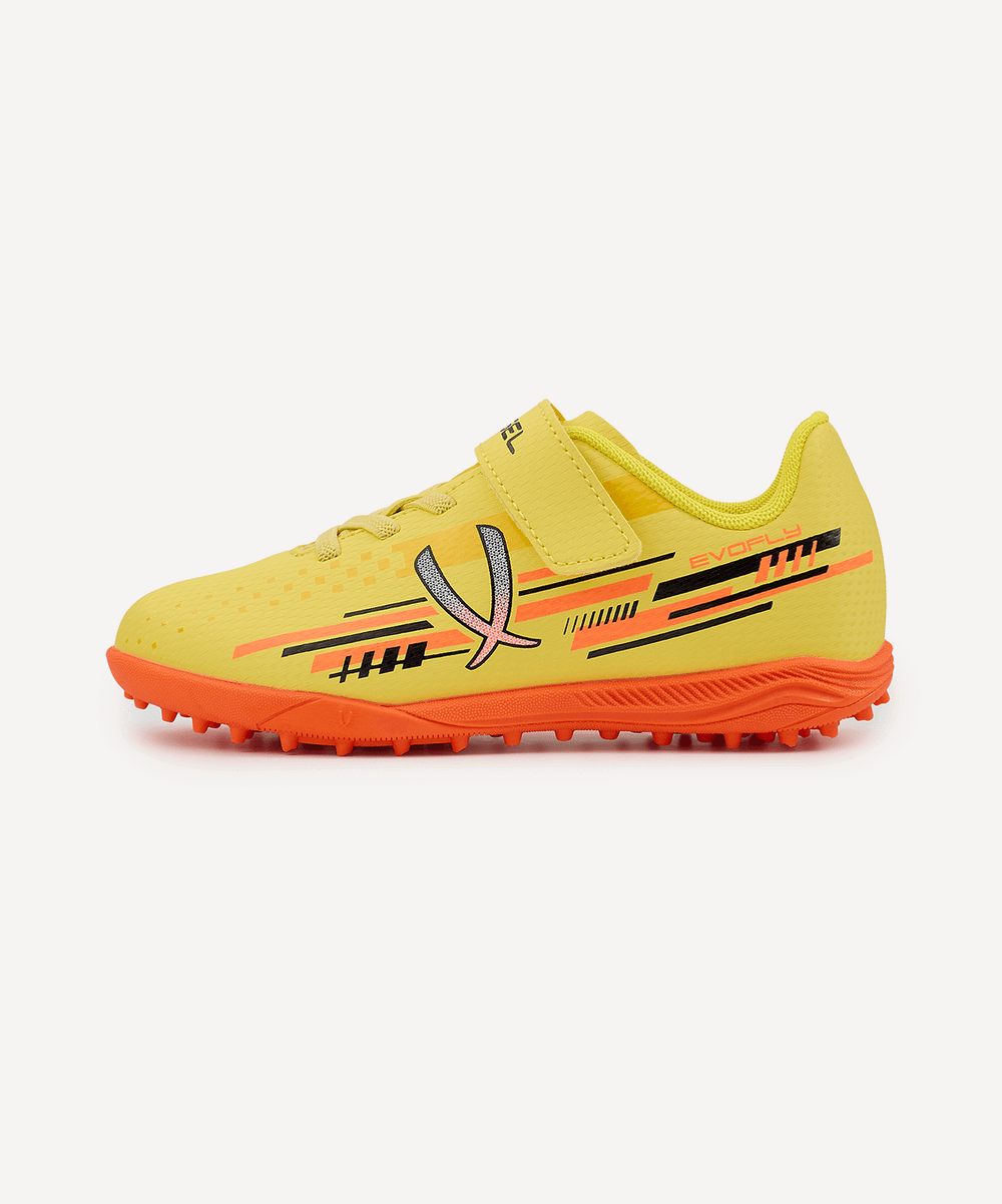 Бутсы многошиповые Evofly TF Talant Yellow/orange, детский