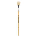 Кисть щетина №12 веерная, 5 шт, короткая ручка, 12, Mr.Painter BBW 132-12