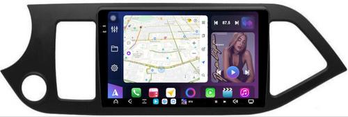 Магнитола для KIA Picanto 2 2011-2017 - FarCar S500-TS20 монитор 9.5" 2K QLED на Android 14, Быстрейшая, CarPlay, 4G SIM-слот