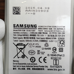 Аккумулятор для Samsung Galaxy A41 (EB-BA415ABY) Категория: "Премиум качество" АКБ 3500mAh Li-ion Polymer