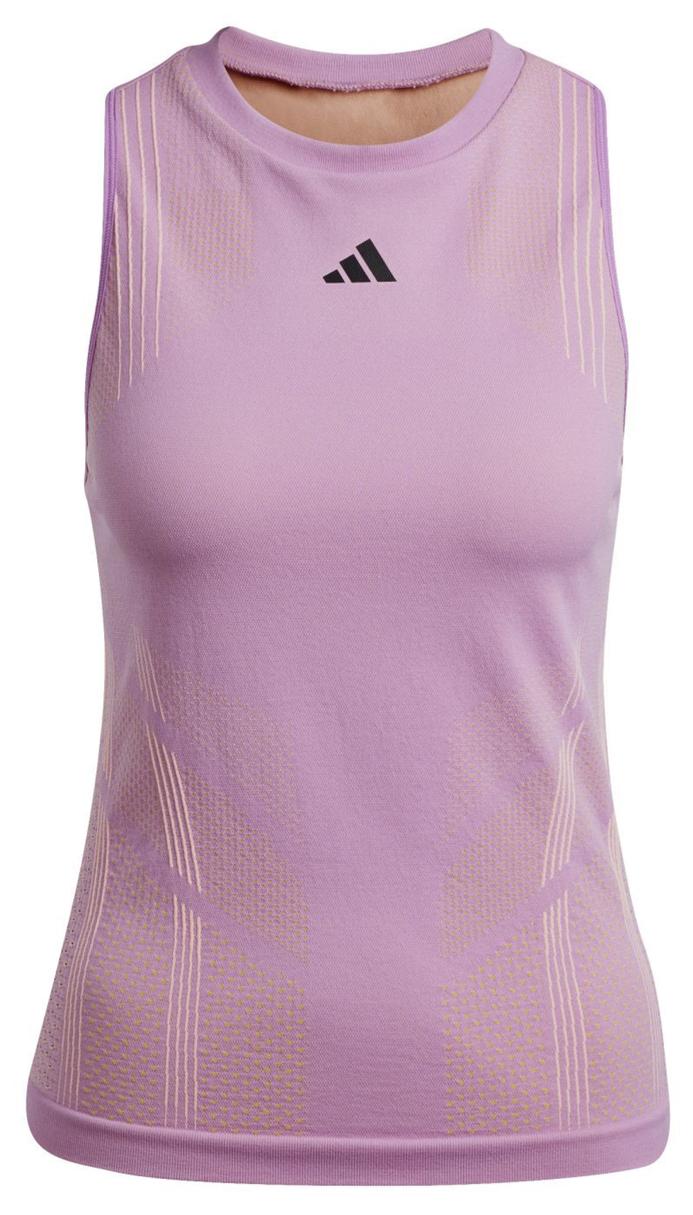 Женский топ теннисный Adidas Tennis Pro Aeroready Seamless Y-Tank Top - Фиолетовый