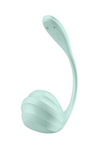 Мятное виброяйцо Smooth Petal (Цвет: мятный)