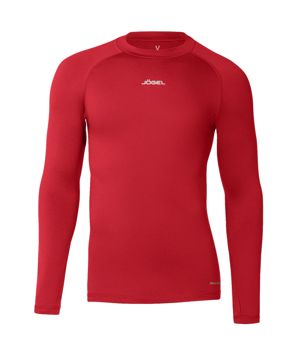 Джемпер компрессионный утепленный CAMP PerFormDRY Baselayer Top Warm, красный