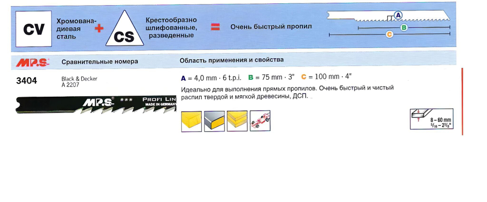 Пилки для лобзика