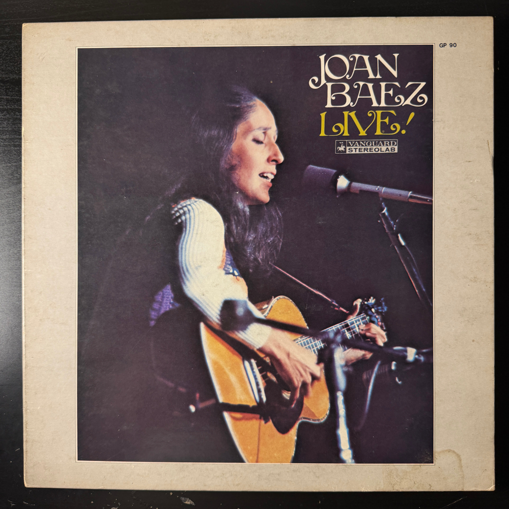 Joan Baez ‎– Live! (Япония 1972г.)