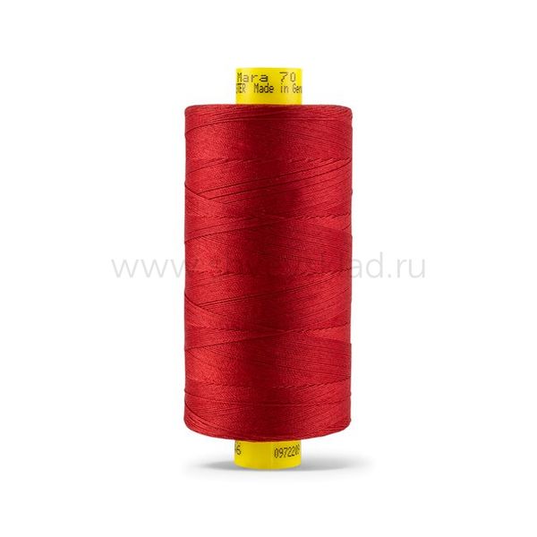Нитка Gutermann Mara 70 (700 метров), 1 кат., для плотных тканей | 046 бургундский