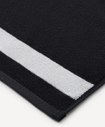 Полотенце спортивное JOGEL ESSENTIAL 2 Towel, 70х140, черный/белый
