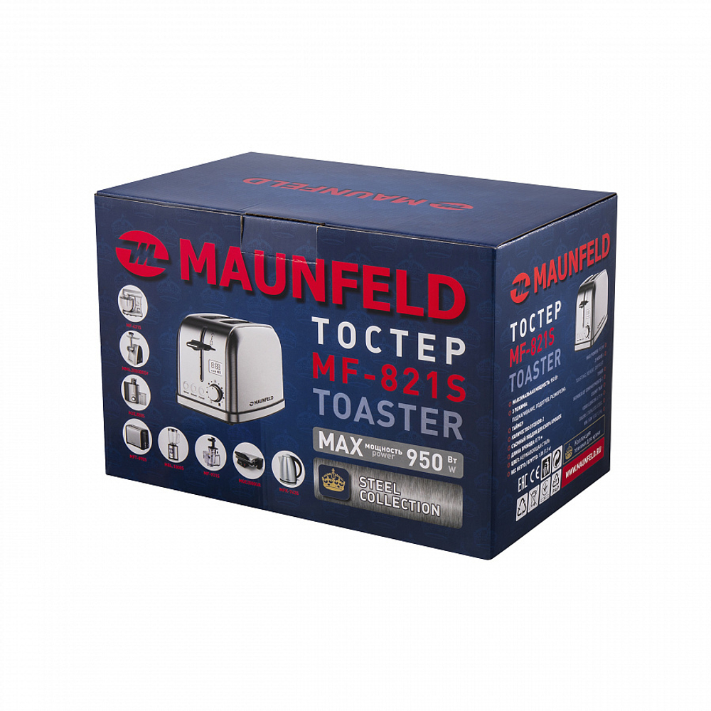 Тостер MAUNFELD MF-821S фото 7