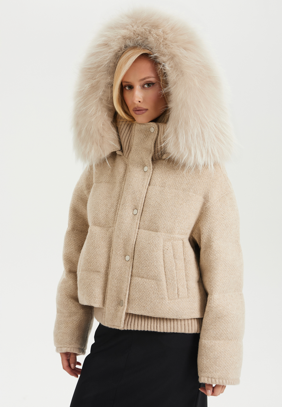 Пуховая куртка Woolly