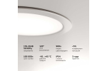 Светильник LED Geniled Сейлинг встраиваемый 10Вт 5000К 90Ra IP54