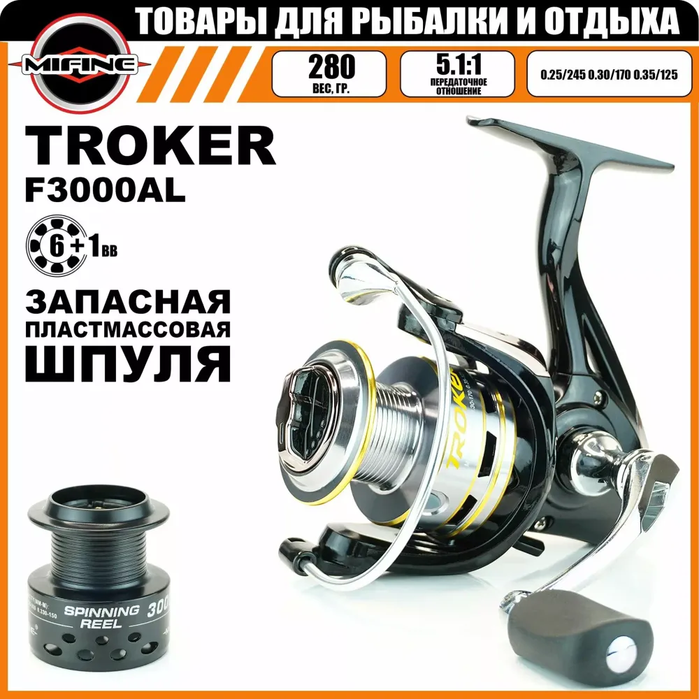 Катушка TROKER 3000F