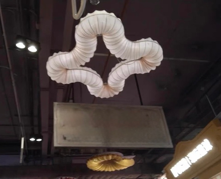 Chandelier design lamp Rotini by Aqua Creations Studio