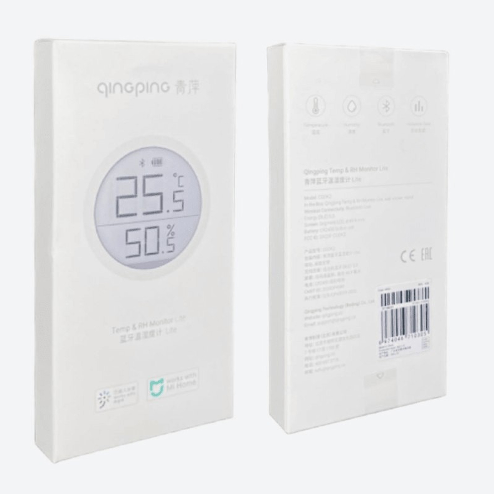 Датчик температуры и влажности Xiaomi ClearGrass Qingping Temp CGDK2 белый