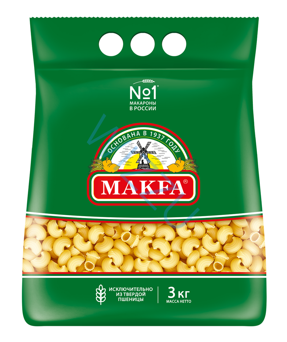 Макароны УЛИТКИ группа А в/с 3кг
