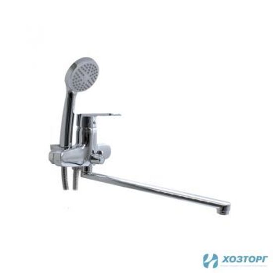 Смеситель ванна DORON D 2139-30L излив 300 мм шар, хром,1 реж