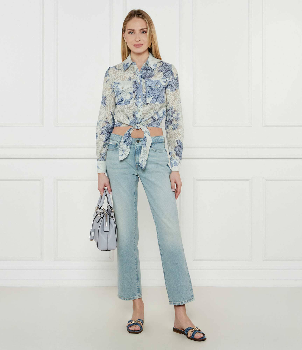 Рубашка ADELAIDE GUESS - голубой(W5GH03 WH4K2)