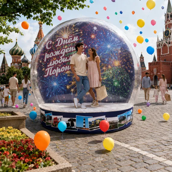 Фотозона Чудо-шар Эксклюзив, 3 метра