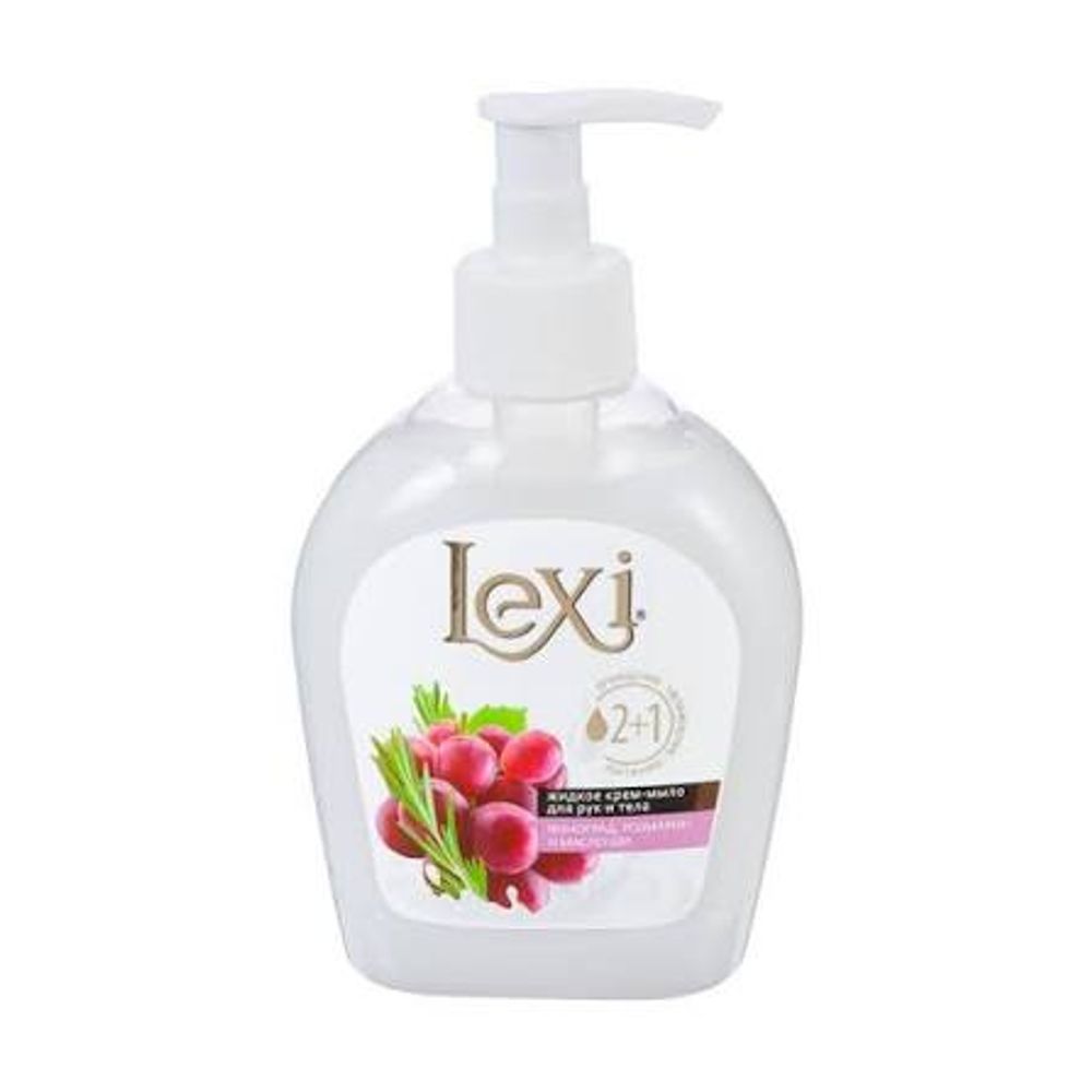 Крем мыло жидкое Lexi 300 мл виноград, розмарин, масло ши