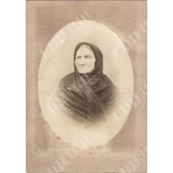 Frau Maria Biogner. Студийное фото. Австро-Венгрия. 1880-е.