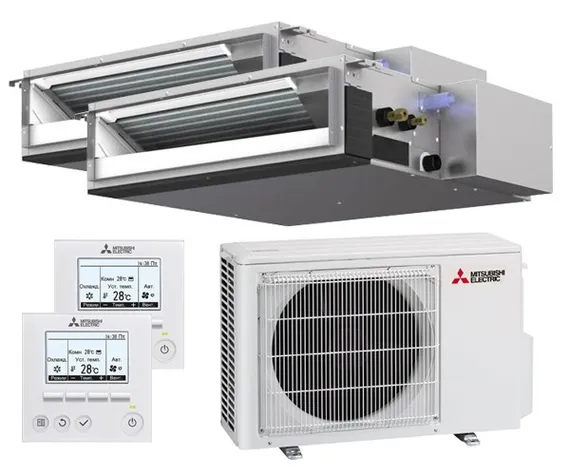 Мульти сплит-система Mitsubishi Electric 2 x SEZ-M25DA / MXZ-2F53VF