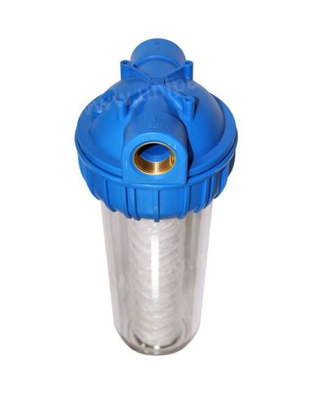 Колба UNIPUMP SL 10" х/в 1" 6 бар CFC-10K прозрачная 35390