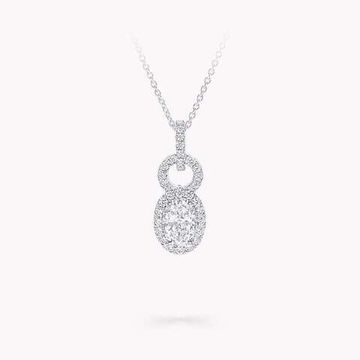 Подвеска Graff Icon 8 Oval Diamond Pendant