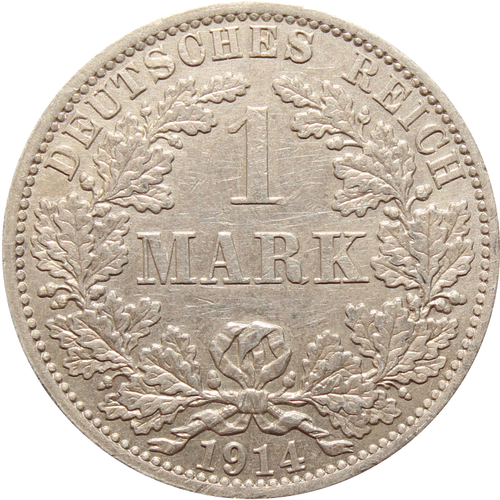 1 марка 1914 (A) Германия XF