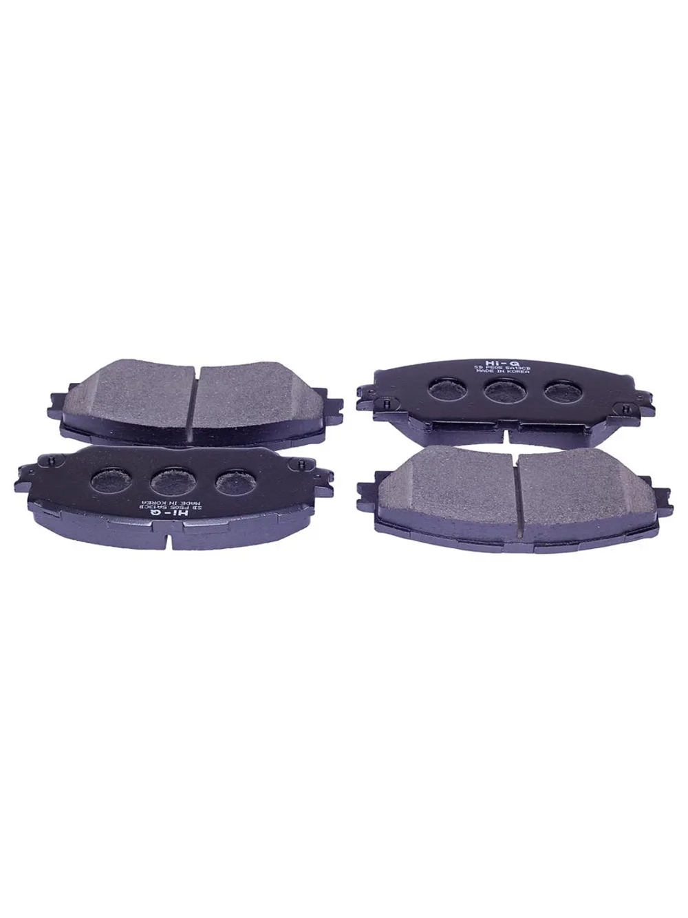 Колодки тормозные TOYOTA Auris (06-12) (Япония),Corolla (07-13) передние (4шт.) SANGSIN