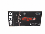 Самокат Maxi Micro Deluxe Pro LED черно-красный дисконт