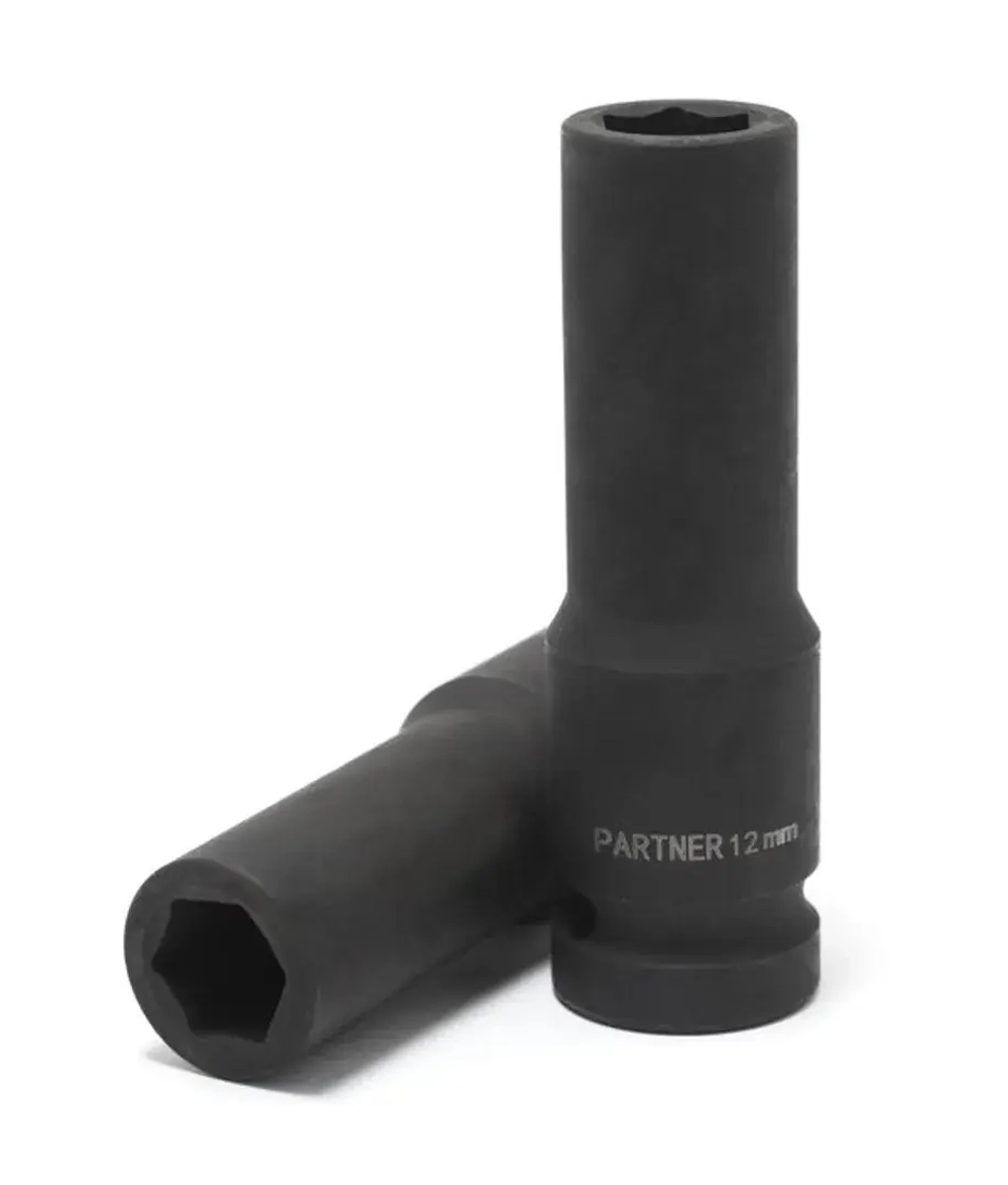 Головка ударная глубокая 11мм 1/2''6гр Partner PA-4458511