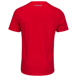 Мужская теннисная футболка Head Club Colin T-Shirt M - красный