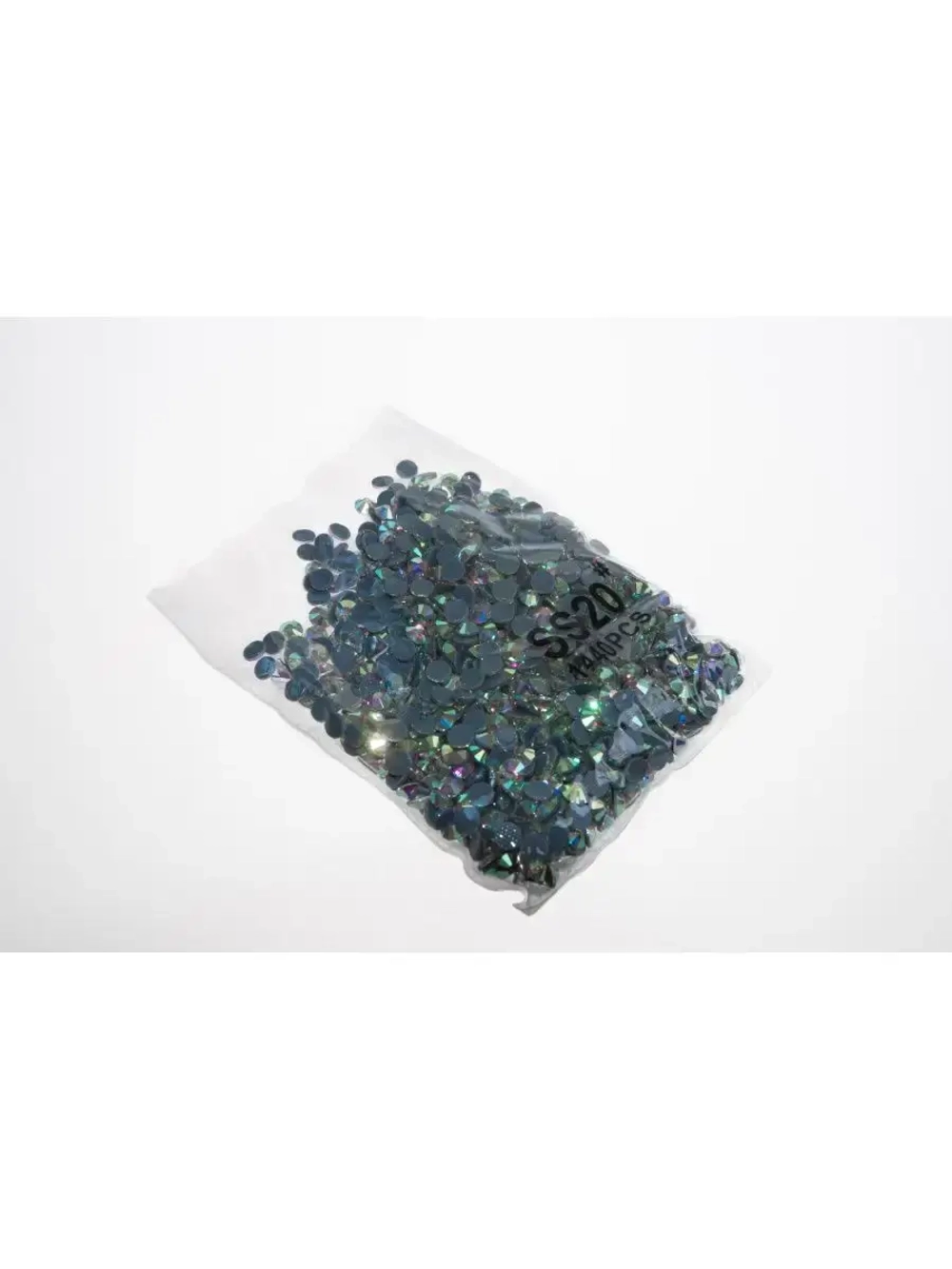 Стразы термоклеевые стекло Crystal AB ss20