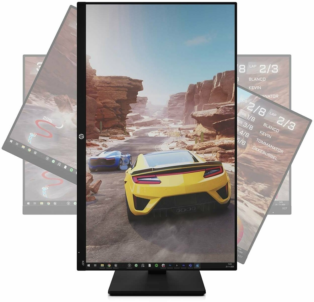 Монитор HP X27 (2V6B4AA) (27"/1920x1080(16:9)/IPS/165Гц/черн)