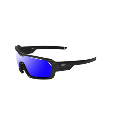 Спортивные очки OCEAN Chameleon Black / Revo Blue Polarized lenses
