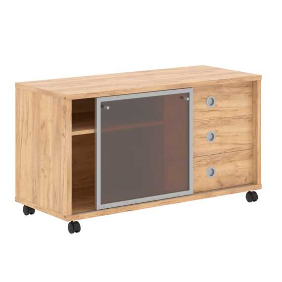 Тумба мобильная с дверью купе B 202.2A  1200х500х660 BORN