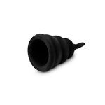 Gvibe Gcup Black силиконовая менструальная чаша с защитой от протечек, 10 мл