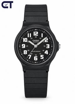 CASIO MQ-71-1B CASIO Collection унисекс наручные часы — лёгкий чёрный корпус, отличная читаемость и универсальный минимализм