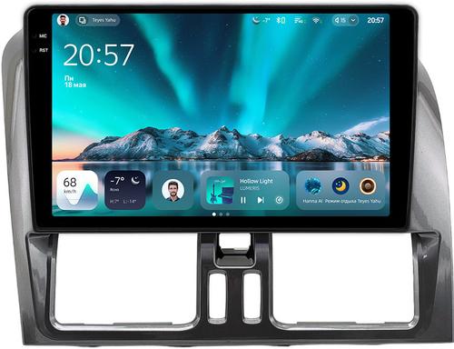 Магнитола для Volvo XC60 2008-2013 - Teyes CC4 монитор 9.2" 2K QLED на Android 14, Быстрейшая, Snapdragon 680, DSP, CarPlay, 4G SIM-слот