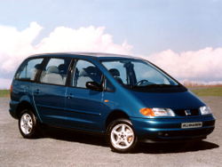 Порог левый VW Sharan, Ford Galaxy, Alhambra 1996-2010 (0,8мм)
