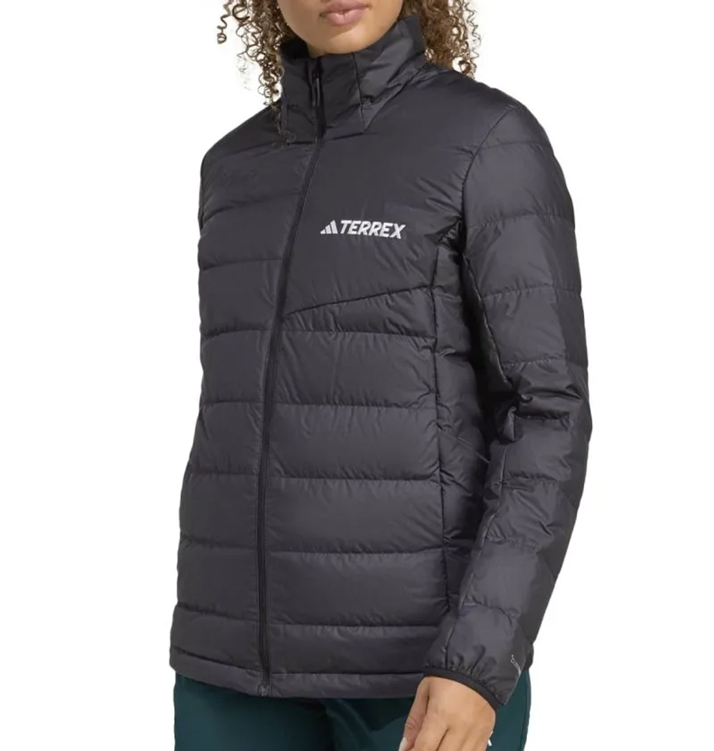 Женская теннисная куртка Adidas Terrex Multi Light Down Climawarm - black