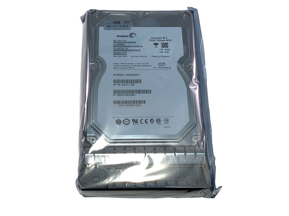 Жесткий диск HP 3.5"750GB 3G SAS 7.2K 462595-B21