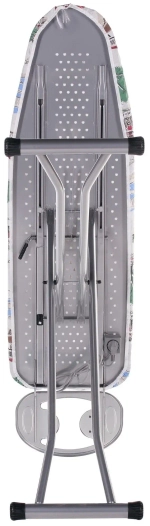 Доска гладильная "Элона серая" моноблок,шнур 2м,высота 70-90cm,пл.38x120  PERILLA