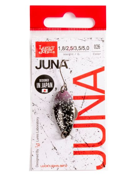 Блесна колеб. Lucky John JUNA длин.30мм/02,5г 026