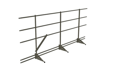 Кровельное ограждение Fachmann KO/SK/SN-1200-3-3000 RAL