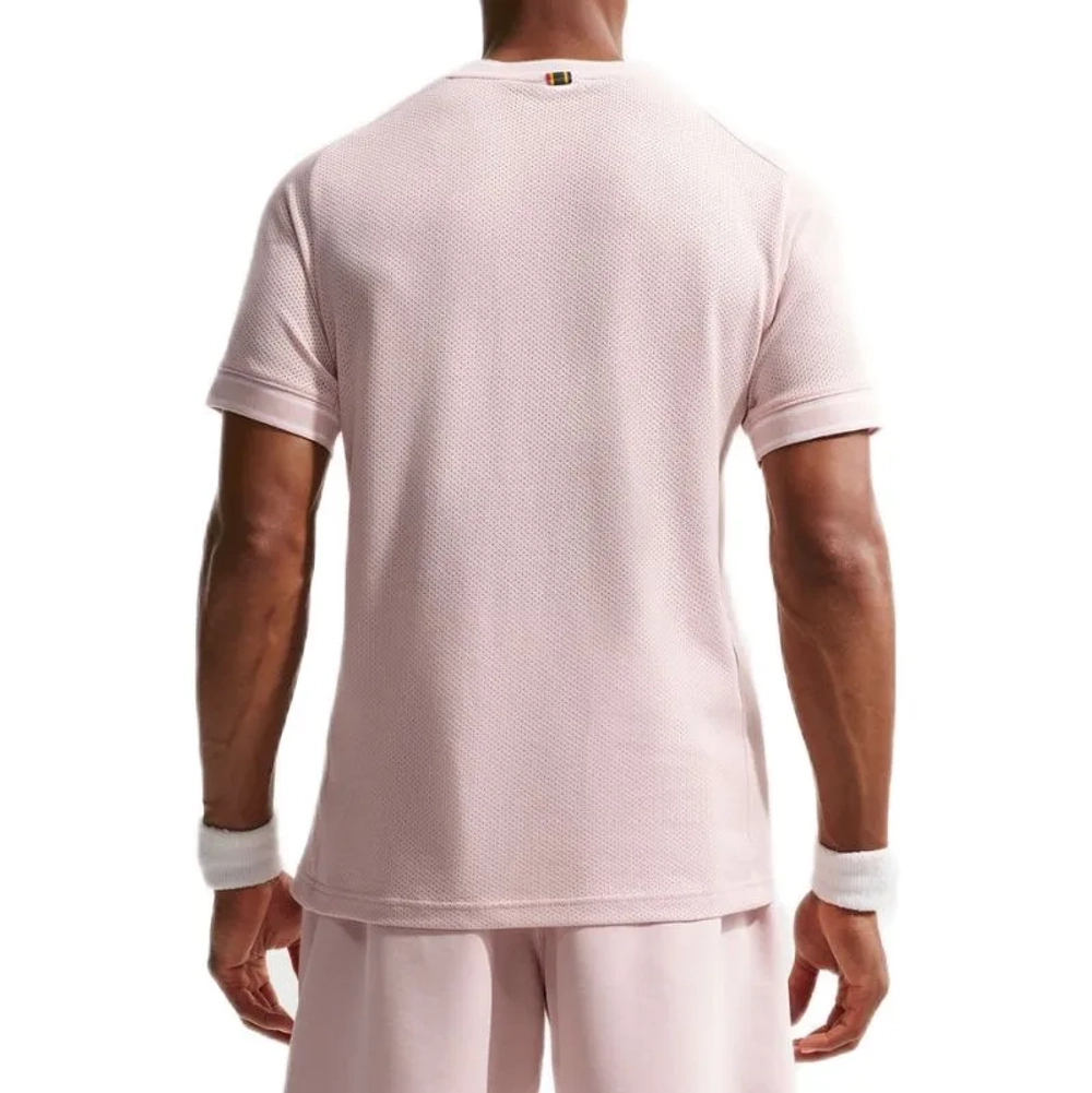 Теннисная футболка Nike Court Heritage Tennis - silt red