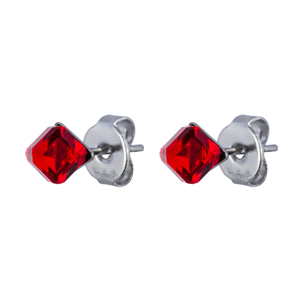 Серьги пусеты Fiore Luna  Siam SWE2127/1 SI S