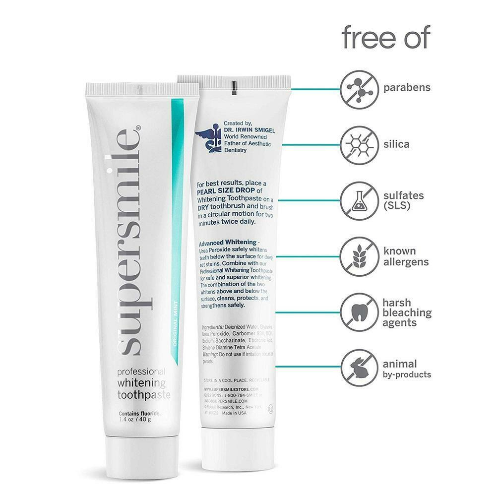 Supersmile - Отбеливающая зубная паста Original Mint (Лесная мята) 119 г